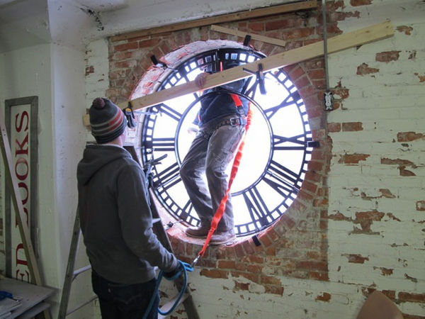 Tower clock E. Howard Seth Thomas restoration by Lumichron