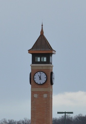 Tower Clocks, Clock Tower 60-inch illuminated fully automatic GPS by Lumichron