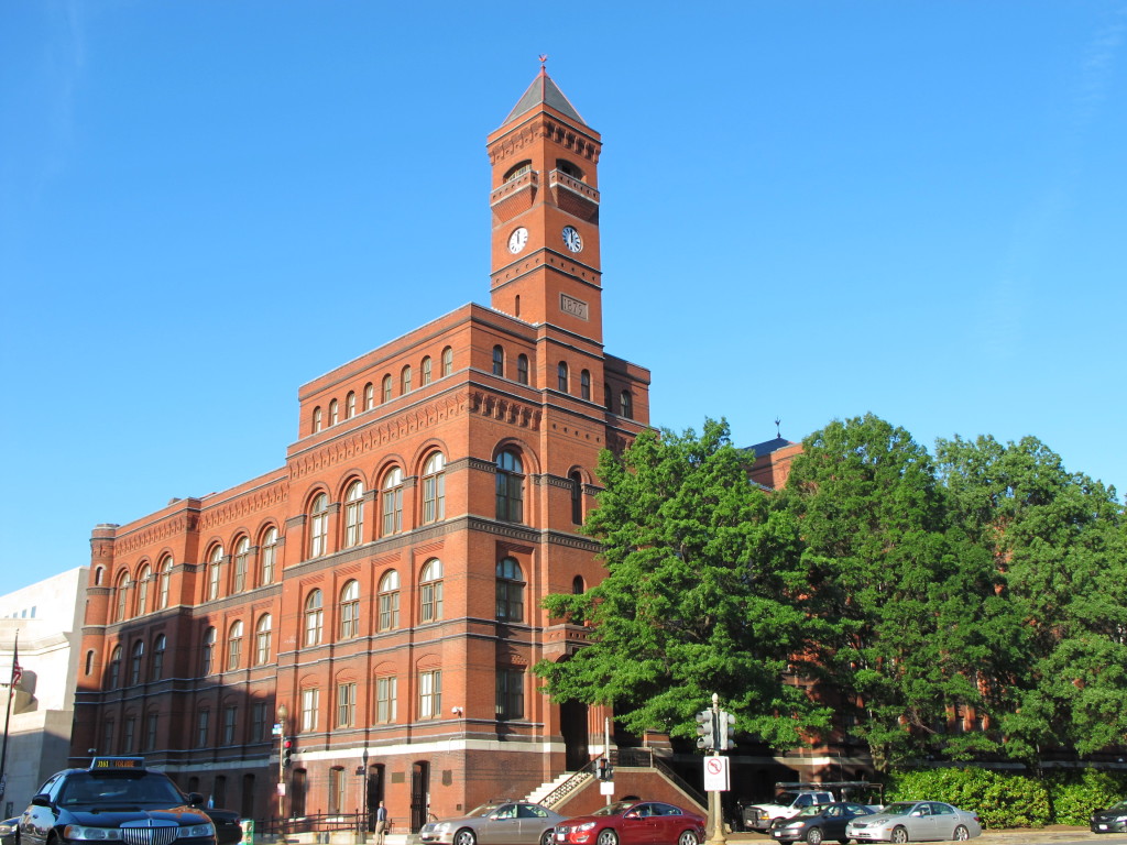 Clock Tower Clock Restoration inset canister illuminated automatic GPS by Lumichron Sidney Yates building Washington DC