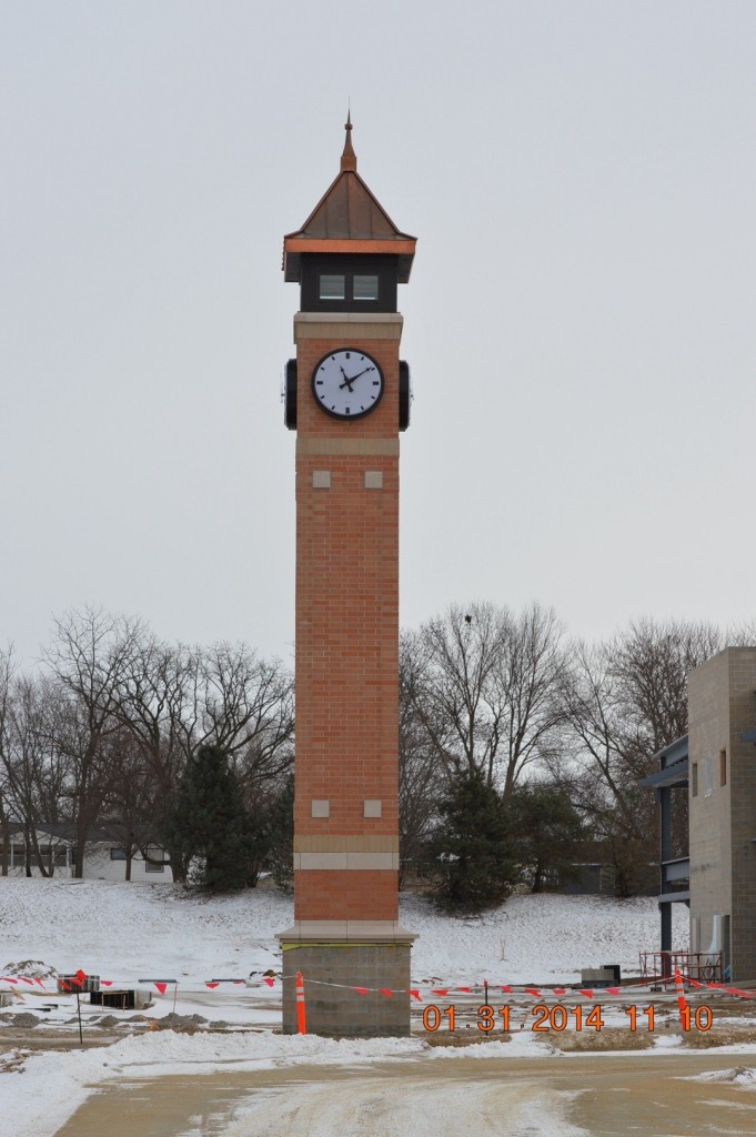 Clock Tower Clocks illuminated fully automatic GPS by Lumichron