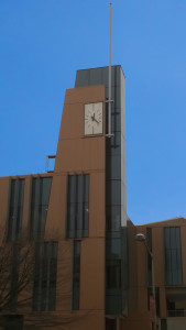 New UDC Student Center Building Clocks Tower