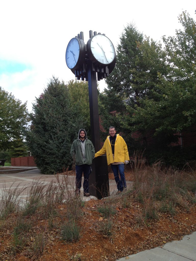 LUMICHRON Post Clock, Concordia University, Seward, Nebraska