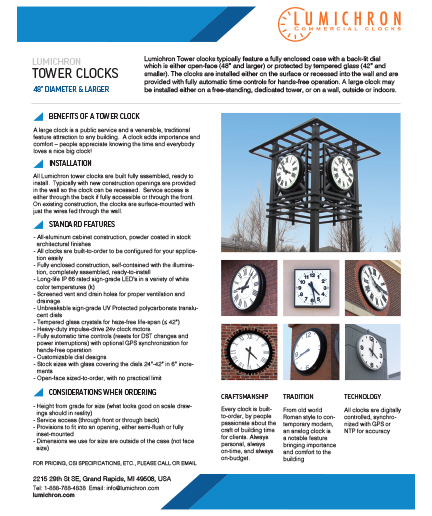 clock tower blueprints