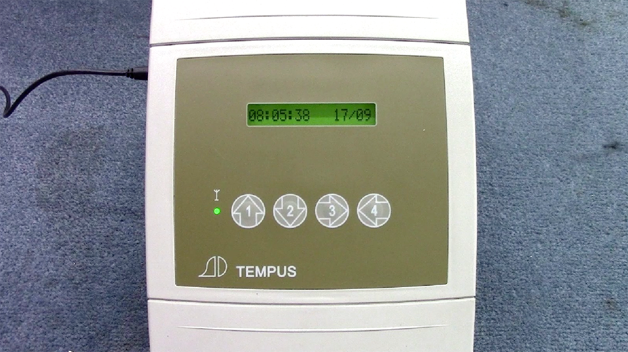 TEMPUS Clock Controller Instructional Video