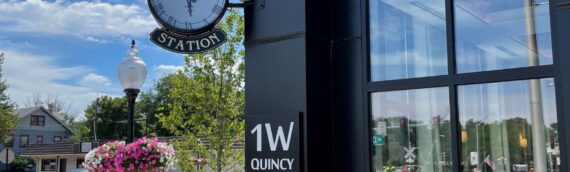 QUINCY STATION Clock