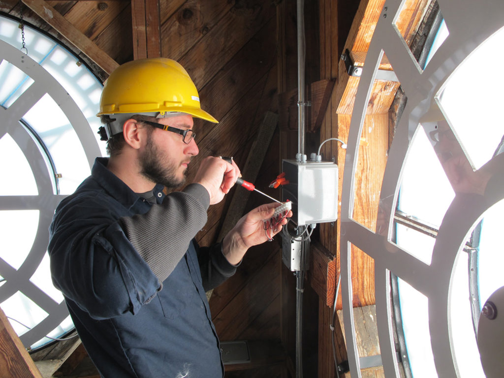 Clock tower clock restoration by Lumichron